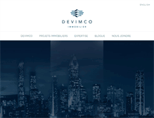 Tablet Screenshot of devimco.com